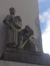 Estatuas de trabalhadores Bratislava